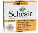 Schesir 1x70g Kipfilet in Bouillon Kattenvoer Natvoer in blik