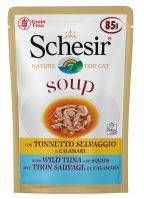Schesir 20 + 4 gratis! Cat Soup Wilde Tonijn & Pompoen