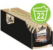 Sheba 20% korting! Natvoer Classics in paté, Eend en Kip(22 x 85 g )