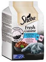 Sheba Fresh Cuisine Taste of Tokyo(MSC)Kattenvoer 36 x 50 g Tonijn met Zalm