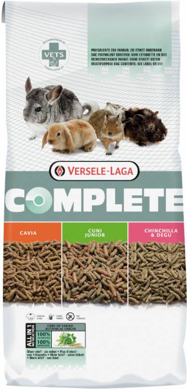 10% korting! 8 kg Versele Laga Complete Knaagdierenvoer Cavia Compleet