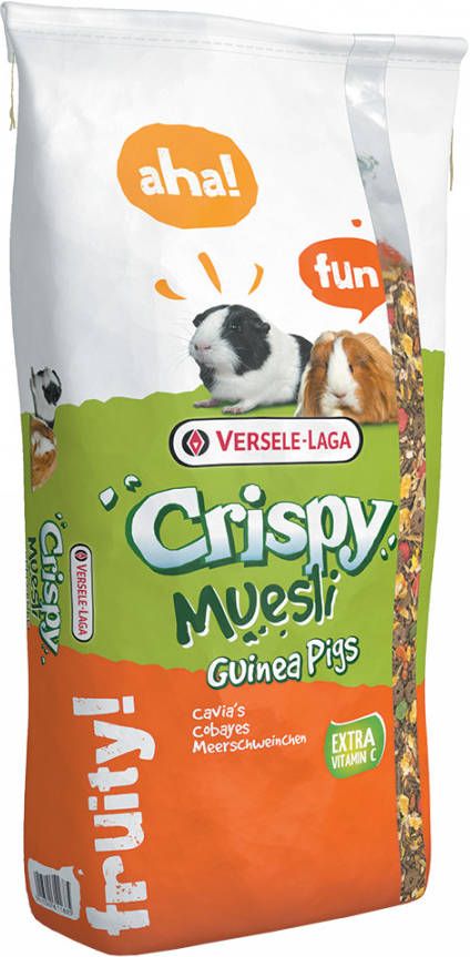 10% korting! 20 kg Versele Laga Crispy Muesli Versele Laga Crispy Muesli Konijnenvoer 20 kg