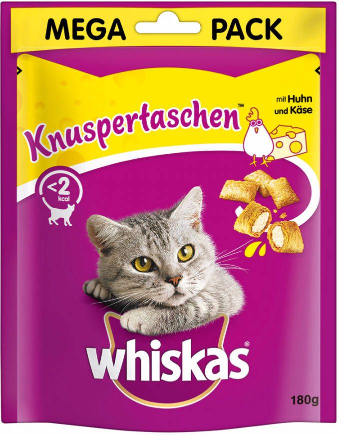 Whiskas Temptations Kip en Kaas 180g