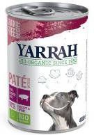 Yarrah 12x400g Bio Paté, met Varken Graanvrij Hondenvoer