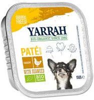 Yarrah 10 + 2 gratis! 12 x 150 g Bio Paté, Vegetarische brokjes met Bio Groente & Bio Rozenbottel